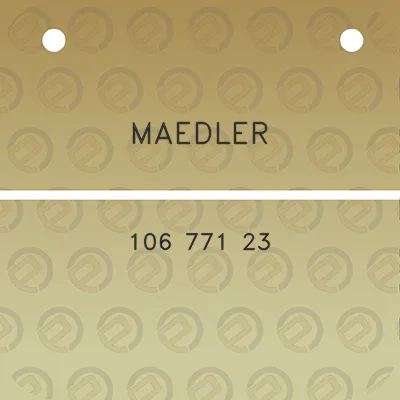 maedler-106-771-23