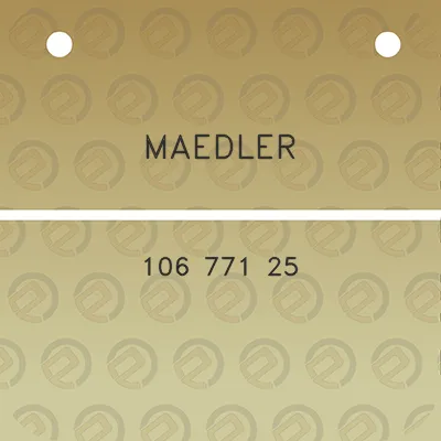 maedler-106-771-25