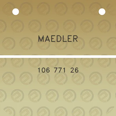 maedler-106-771-26