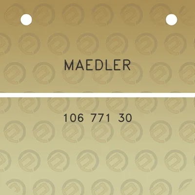 maedler-106-771-30