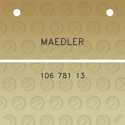 maedler-106-781-13