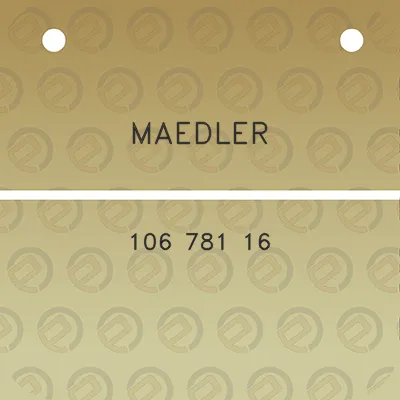 maedler-106-781-16