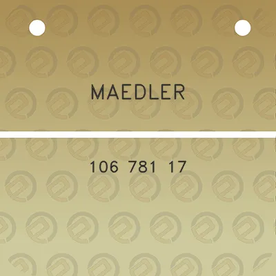 maedler-106-781-17