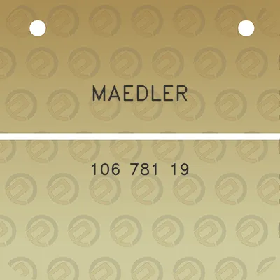 maedler-106-781-19