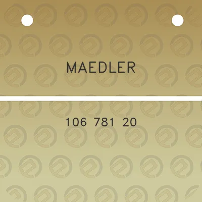 maedler-106-781-20