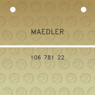 maedler-106-781-22