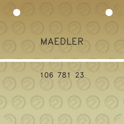 maedler-106-781-23