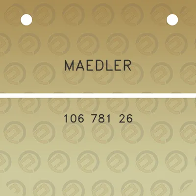 maedler-106-781-26