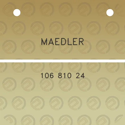 maedler-106-810-24