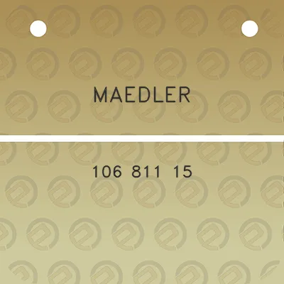 maedler-106-811-15