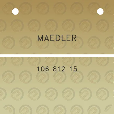 maedler-106-812-15