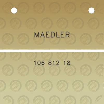 maedler-106-812-18