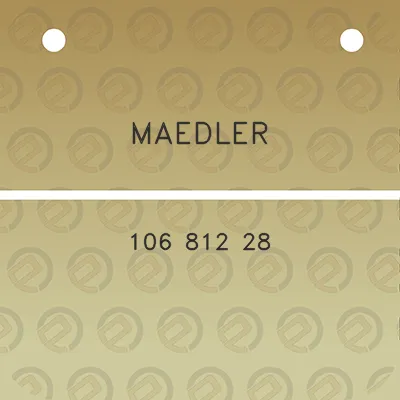 maedler-106-812-28