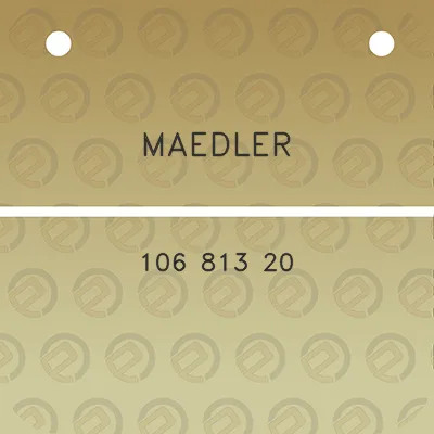 maedler-106-813-20