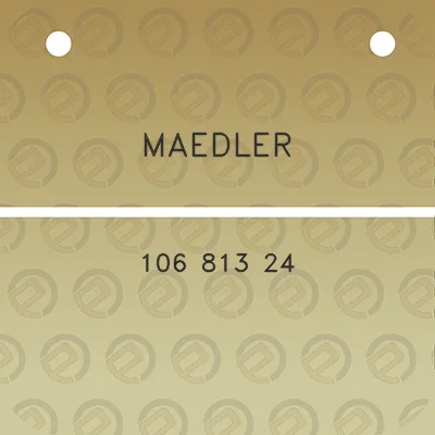 maedler-106-813-24