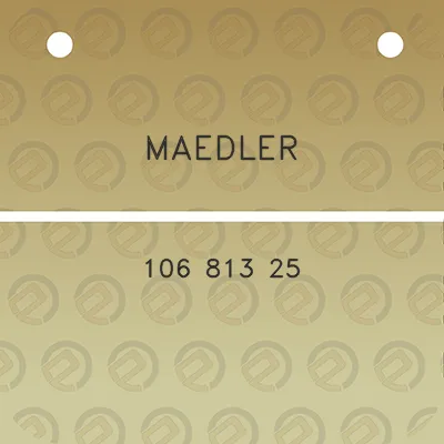 maedler-106-813-25