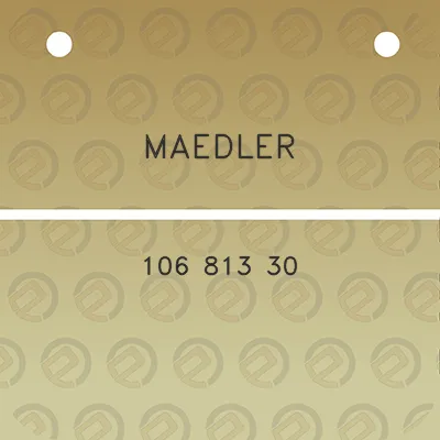 maedler-106-813-30