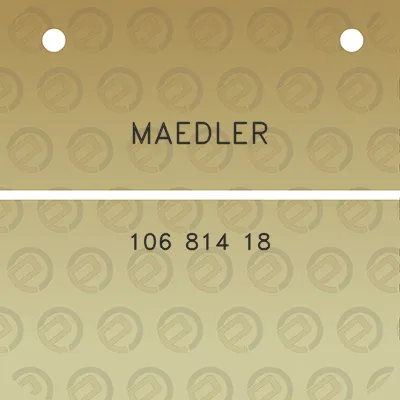 maedler-106-814-18