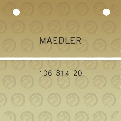 maedler-106-814-20