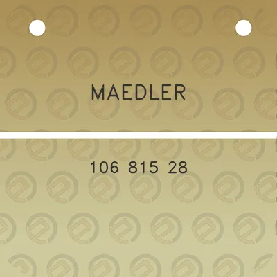 maedler-106-815-28