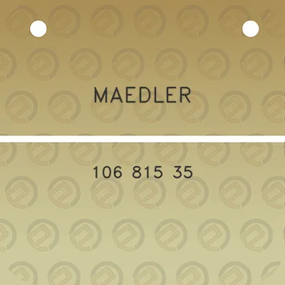 maedler-106-815-35