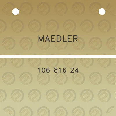 maedler-106-816-24