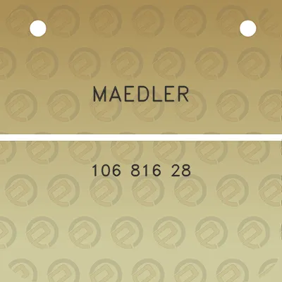 maedler-106-816-28