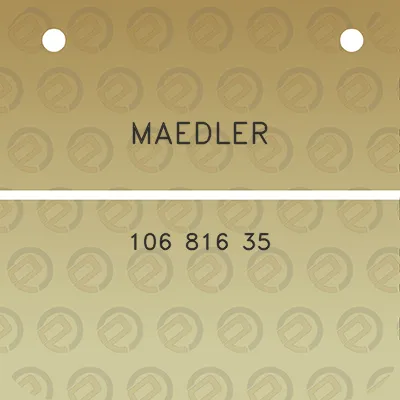 maedler-106-816-35