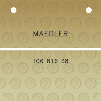 maedler-106-816-38