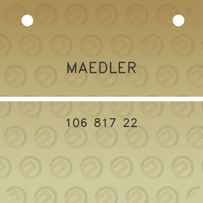 maedler-106-817-22