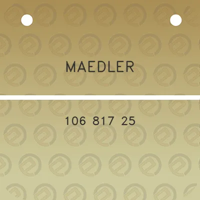 maedler-106-817-25