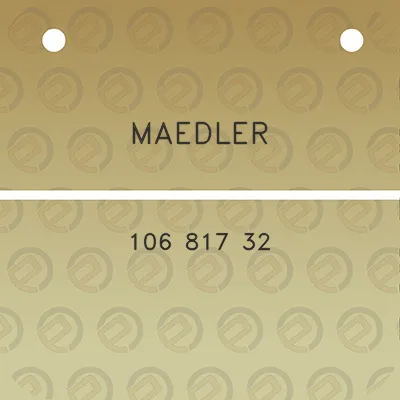 maedler-106-817-32