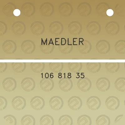 maedler-106-818-35