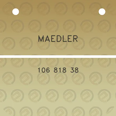 maedler-106-818-38