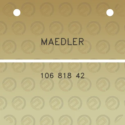 maedler-106-818-42