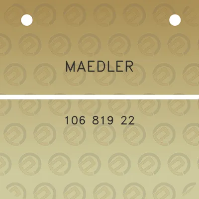 maedler-106-819-22