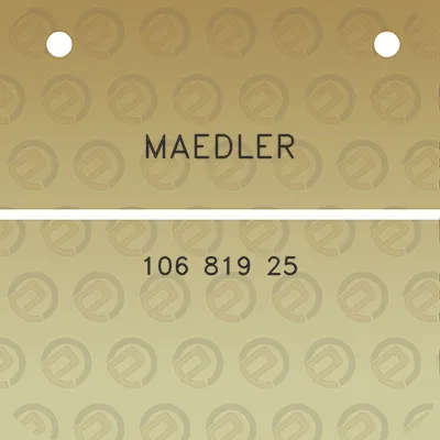 maedler-106-819-25