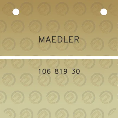 maedler-106-819-30