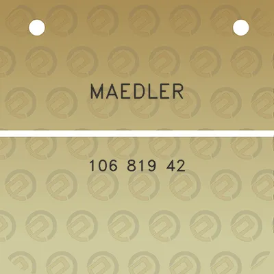 maedler-106-819-42