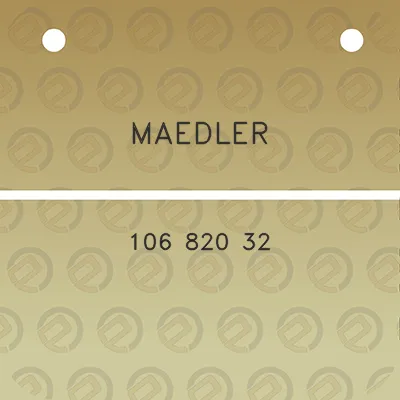 maedler-106-820-32