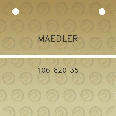 maedler-106-820-35