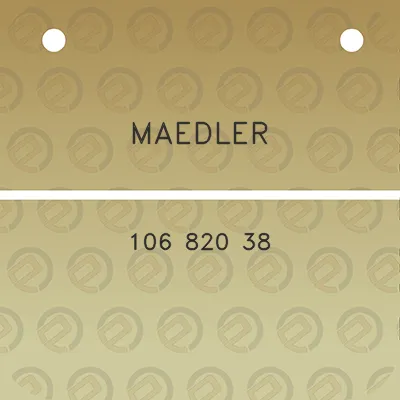 maedler-106-820-38