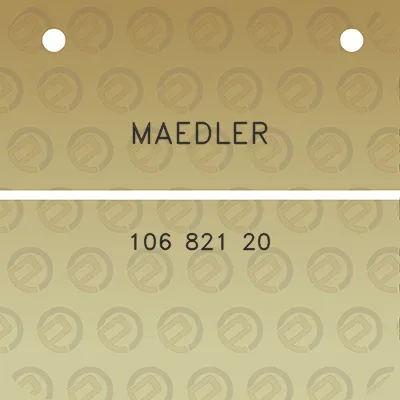 maedler-106-821-20