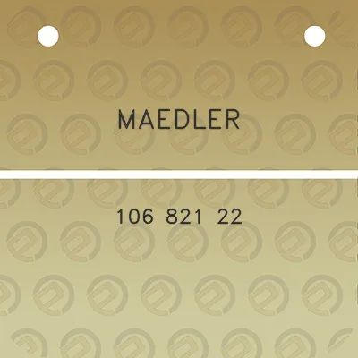 maedler-106-821-22