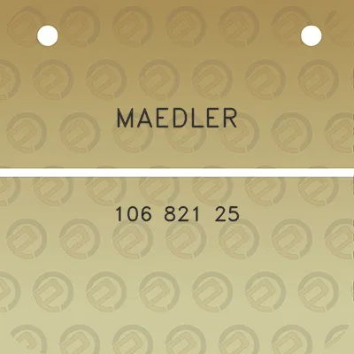 maedler-106-821-25