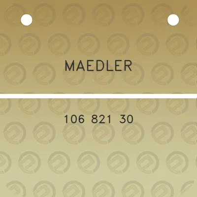 maedler-106-821-30