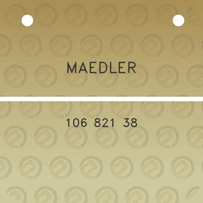 maedler-106-821-38