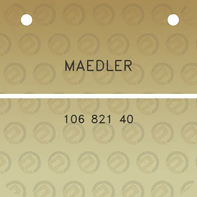 maedler-106-821-40