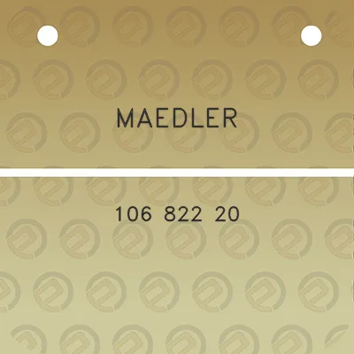 maedler-106-822-20