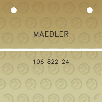 maedler-106-822-24